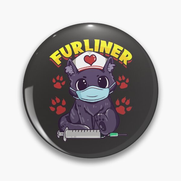 Item preview, Nurse Essential Frontline Hero A Cat Lover Nurse Furliner designed and sold by BampiQ.