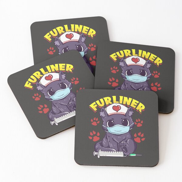 Item preview, Nurse Essential Frontline Hero A Cat Lover Nurse Furliner designed and sold by BampiQ.