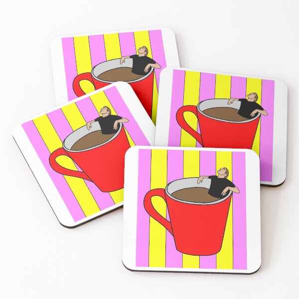 Item preview, Coffee Cup Bathing Drinking Crazy designed and sold by flofin.