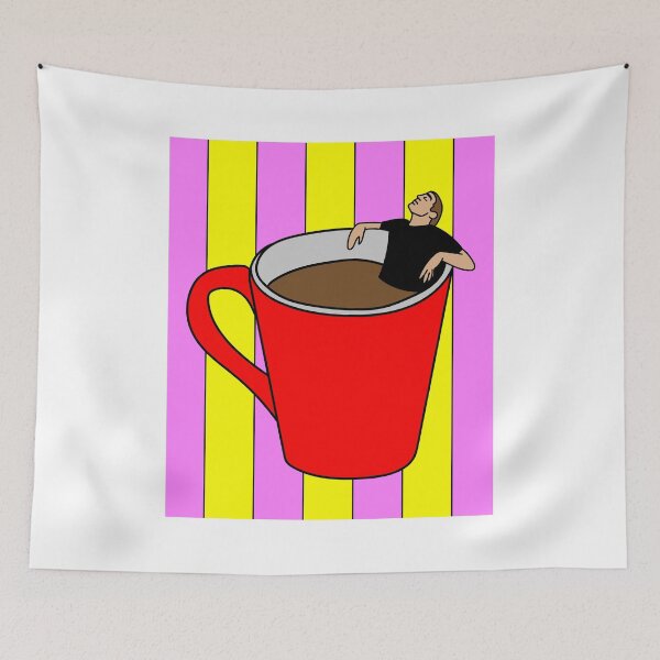 Item preview, Coffee Cup Bathing Drinking Crazy designed and sold by flofin.