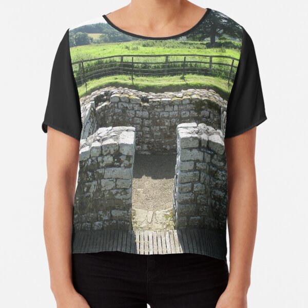 M.I. #124 |☼| INTERVAL TOWER (Hadrian's Wall) Chiffon Top