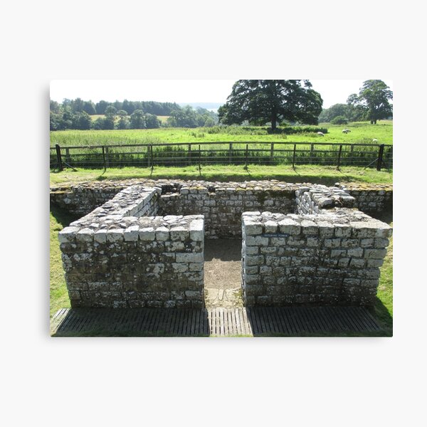 M.I. #124 |☼| INTERVAL TOWER (Hadrian's Wall) Canvas Print