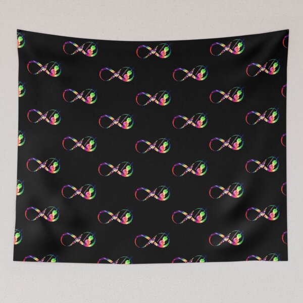 Item preview, Violin Infinity tie dye designed and sold by loveislovestore.