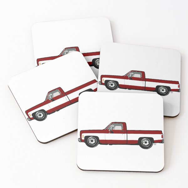 Item preview, 70s Red & White Side C Truck designed and sold by CoolRide.