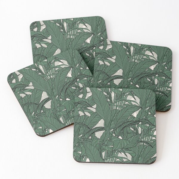 Item preview, Modern Green foliage plant Botanical design designed and sold by InovArtS.