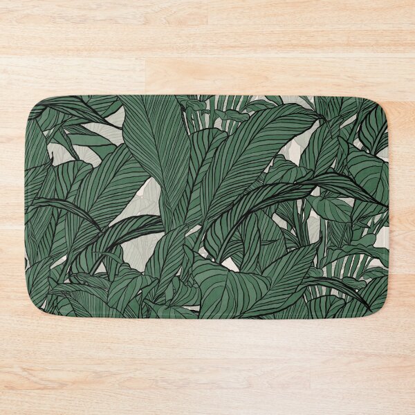 Item preview, Modern Green foliage plant Botanical design designed and sold by InovArtS.