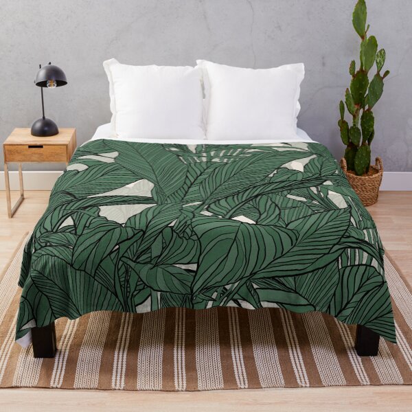 Item preview, Modern Green foliage plant Botanical design designed and sold by InovArtS.