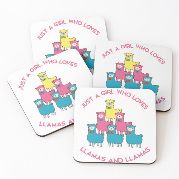 Item preview, just a girl who loves Llamas designed and sold by YARA TS.