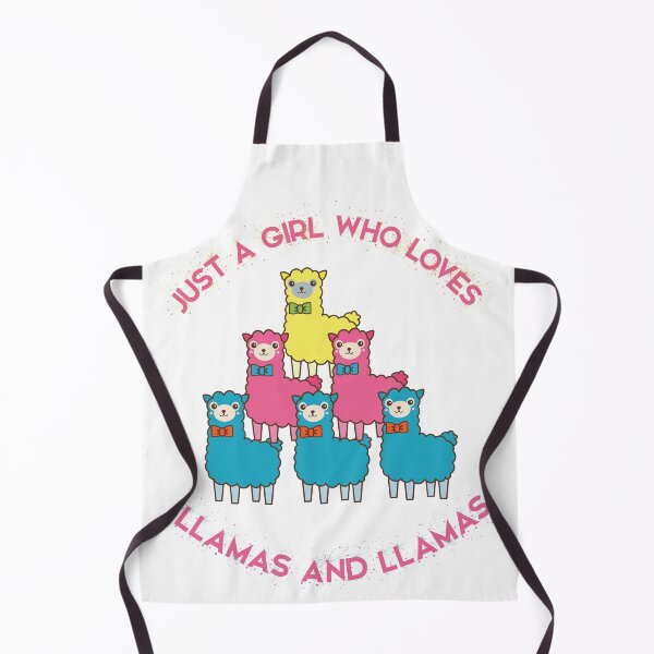 Item preview, just a girl who loves Llamas designed and sold by YARA TS.