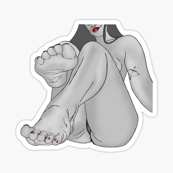 Tranny Foot Fetish Pinterest - Foot Fetish Stickers for Sale | Redbubble