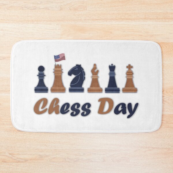 Item preview, American Chess Day designed and sold by ElegantWhale.