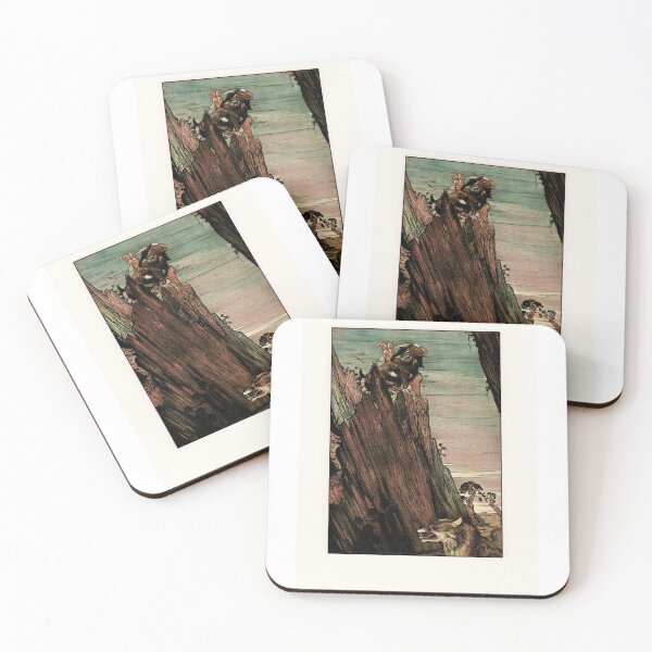 Item preview, The Wolf and the Goat designed and sold by Studio66Designs.