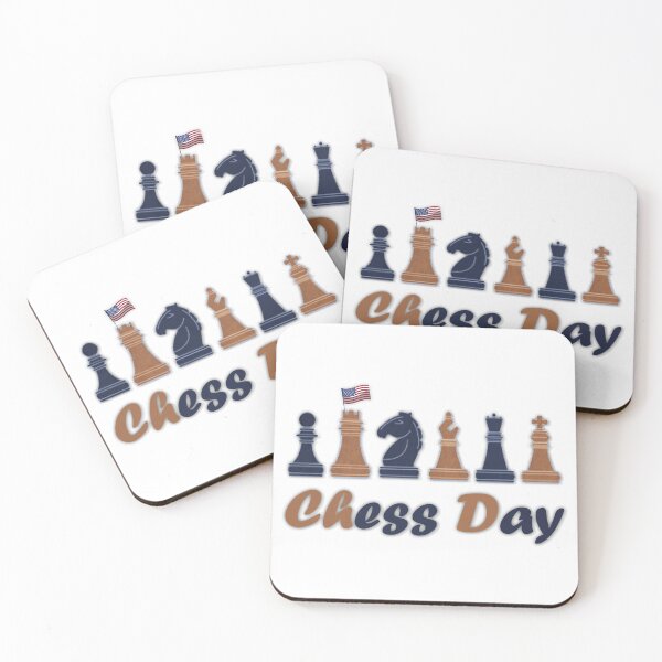 Item preview, American Chess Day designed and sold by ElegantWhale.
