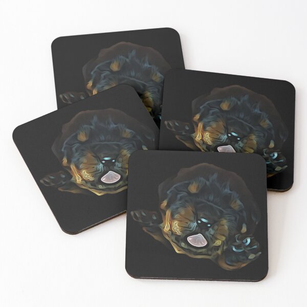 Item preview, Cute Rottweiler baby puppy designed and sold by Freedomink.