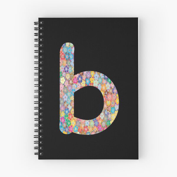 Item preview, Letter b Lower Case Alphabet b Colorful Flowers Gift designed and sold by Shariss.