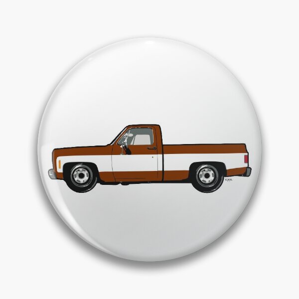 Artikelvorschau, 70s Brown & White Side C Truck entworfen und verkauft von CoolRide.