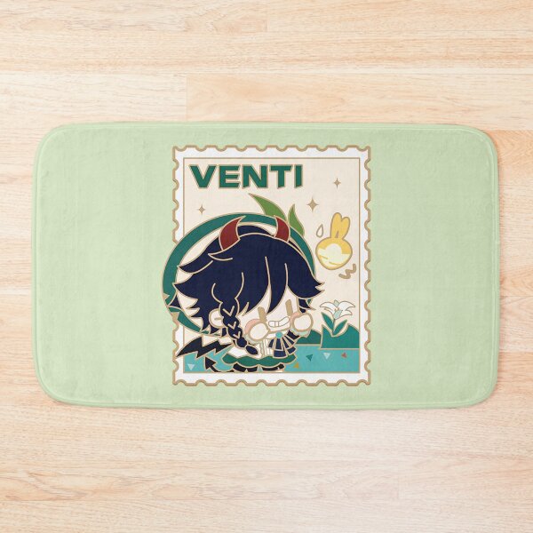 Item preview, Genshin Impact Venti Chibi Stamp designed and sold by thePeachPit.