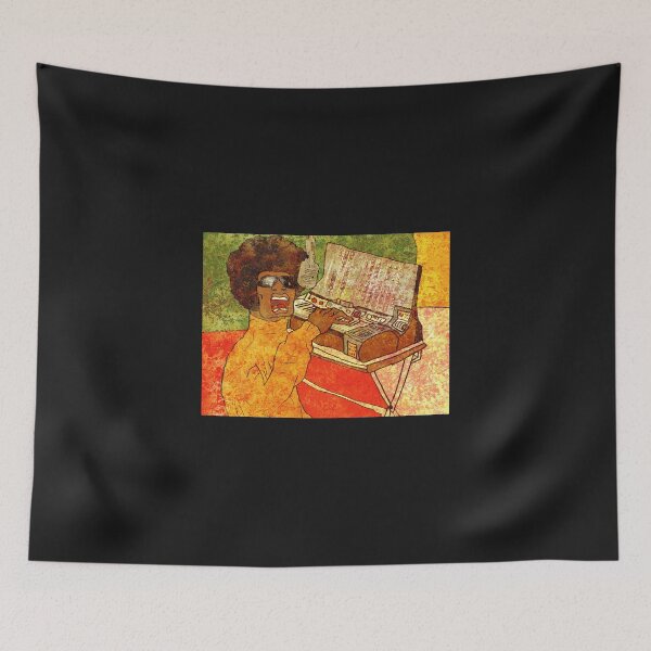 Item preview, Stevie Wonder tribute designed and sold by KingrootArt.