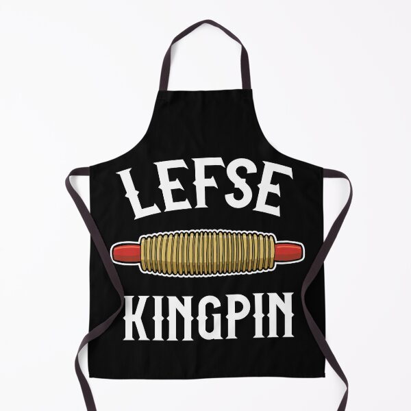 Item preview, Funny Norwegian Lefse King Rolling Pin designed and sold by Huhnerdieb Apparel.