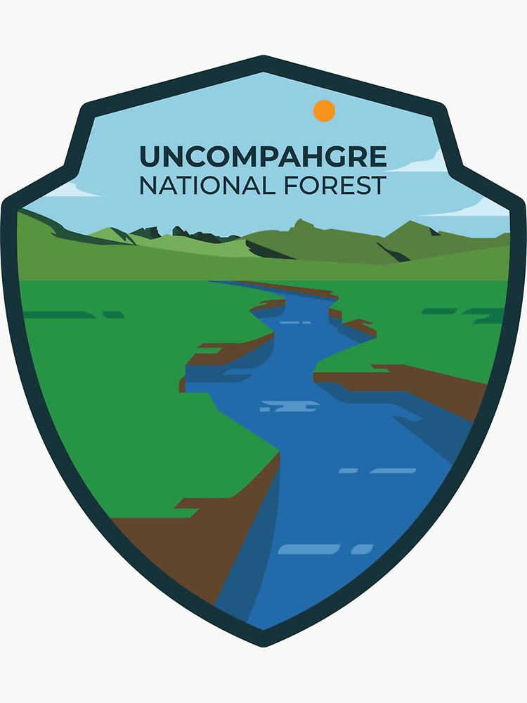 National Forest" Sticker for Sale by parkland Redbubble