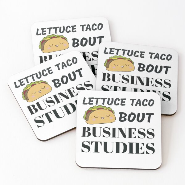 Item preview, Lettuce Taco Bout Business Studies designed and sold by medbdj.