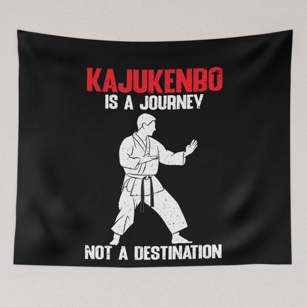 Item preview, Funny Kajukenbo Player Saying Of Kajukenbo Is A Journey Not A Destination  With Fighting Graphic designed and sold by ArabCorner.