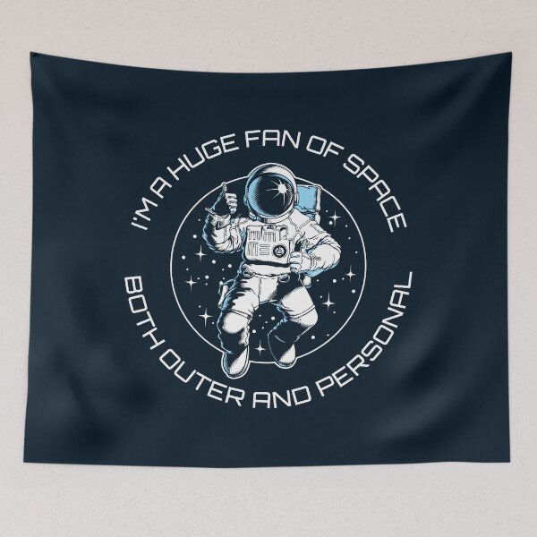 Item preview, I'm A Huge Fan Of Space Both Outer And Personal  designed and sold by TeesMii.