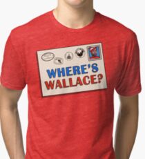 Where's Wallace? (The Wire) Tri-blend T-Shirt