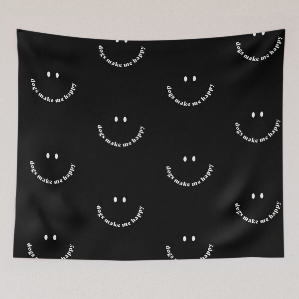 Item preview, Dogs Make Me Happy designed and sold by Uncommon Tee.