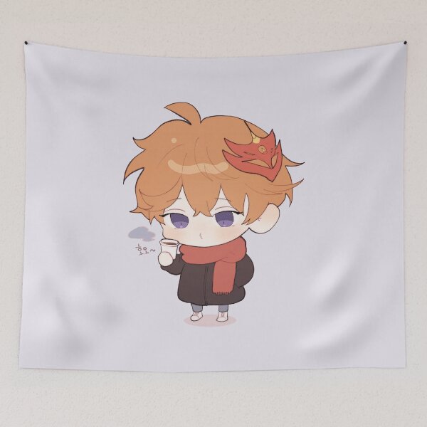 Item preview, Genshin Impact Childe Tartaglia Chibi designed and sold by thePeachPit.