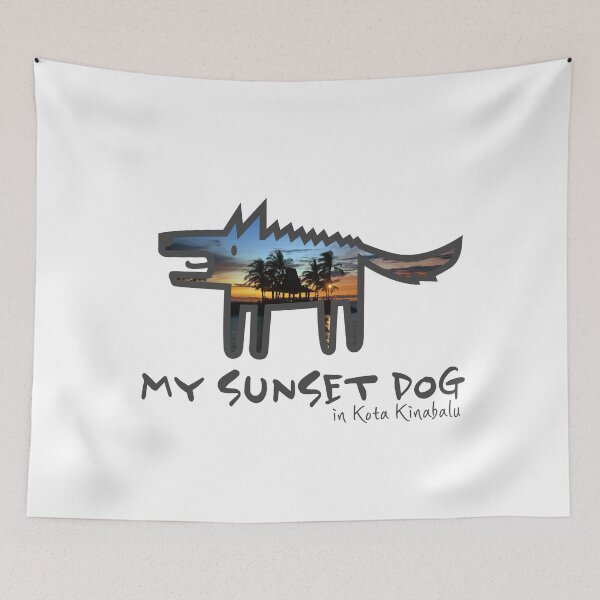 Item preview, my sunset dog in kota kinabalu designed and sold by 21garagestudio.