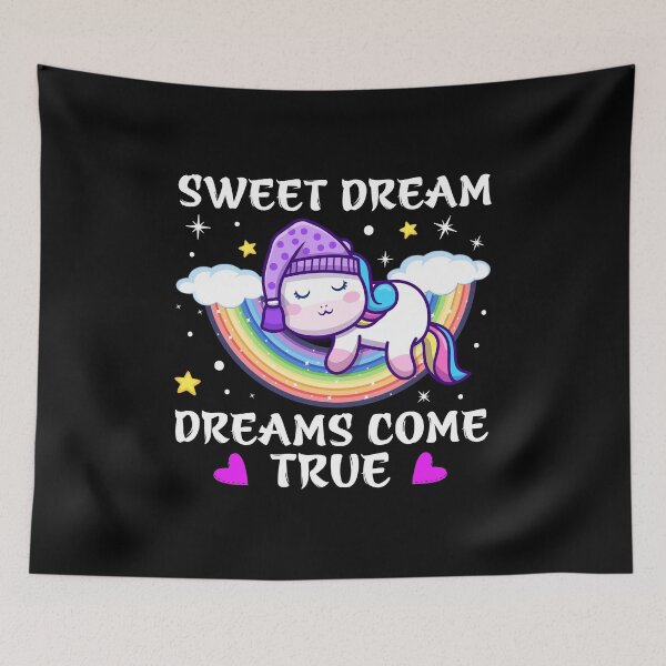 Item preview, Sweet Dream Dreams Come True Unicorn designed and sold by jasperjuan77.