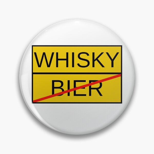 Artikelvorschau, Lustiges Bier zu Whiskey oder Single Malt Whisky Schild entworfen und verkauft von Whiskylover.