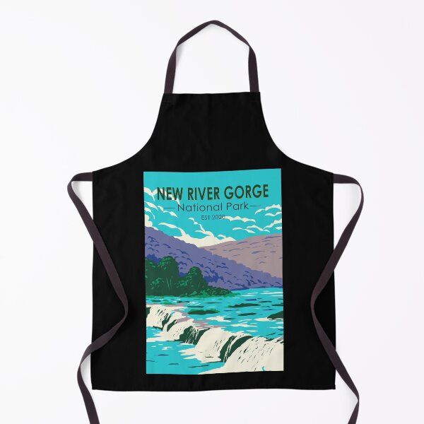 Item preview, New River Gorge National Park West Virginia Vintage designed and sold by KrisSidDesigns.