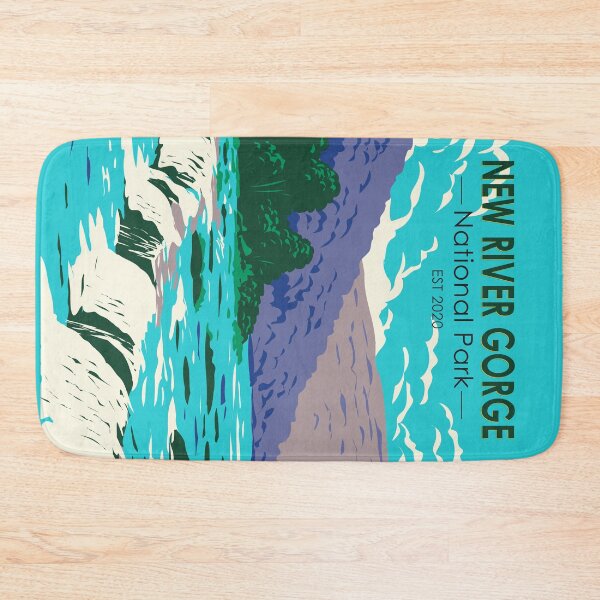 Item preview, New River Gorge National Park West Virginia Vintage designed and sold by KrisSidDesigns.