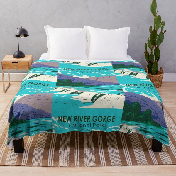 Item preview, New River Gorge National Park West Virginia Vintage designed and sold by KrisSidDesigns.