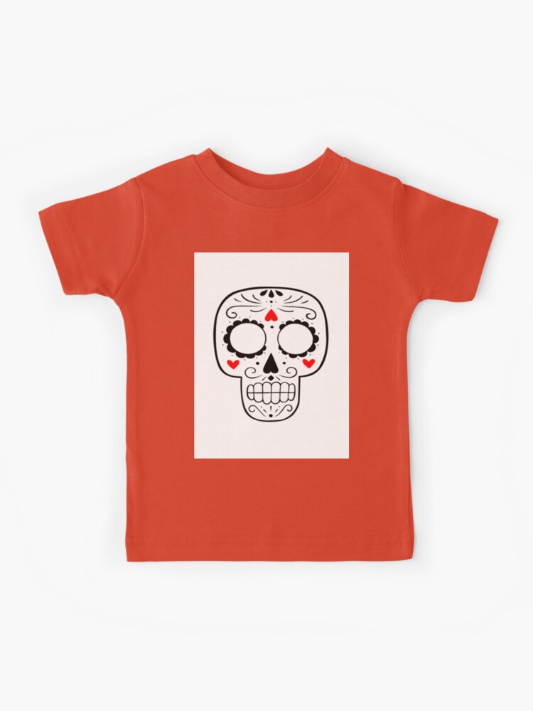 teschio messicano Kids T-Shirt for Sale by Monica-T-art