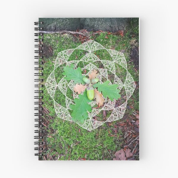 Item preview, Acorn mandala designed and sold by onemandalaaday.