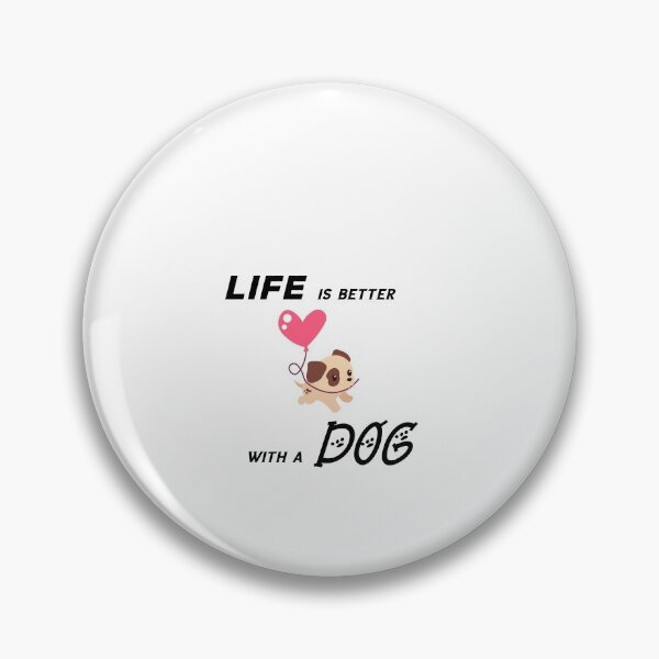 Item preview, life is better with a dog designed and sold by Lakki-s.