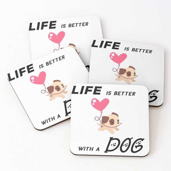 Item preview, life is better with a dog designed and sold by Lakki-s.