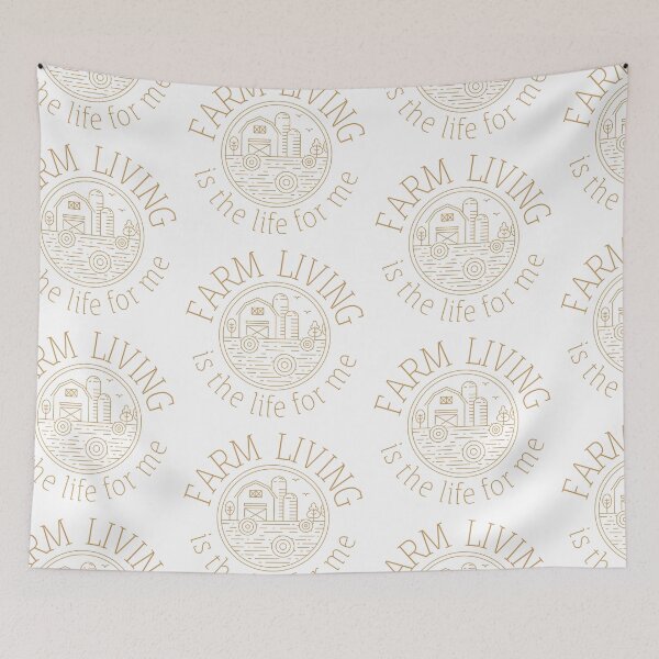 Item preview, Farm Living Is The Life For Me designed and sold by SweetAndSpice.