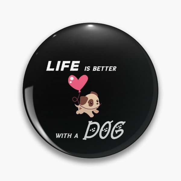 Item preview, Copy of life is better with a dog designed and sold by Lakki-s.