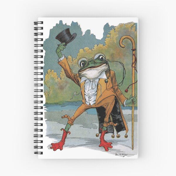 Item preview, Mr Frog - so formal with his top hat- ready for anything designed and sold by All Things Wild.