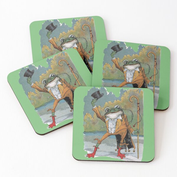 Item preview, Mr Frog - so formal with his top hat- ready for anything designed and sold by All Things Wild.