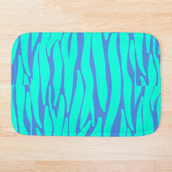 Item preview,  Blue Tiger or Zebra Print designed and sold by Infinotterns.