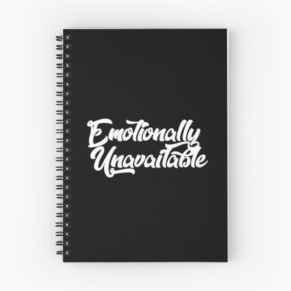 Item preview, Emotionally Unavailable Graphic Design designed and sold by ZubiyaArt.