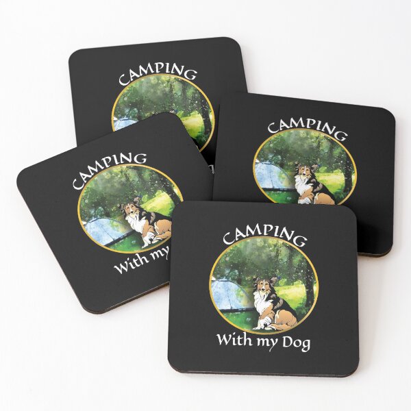 Item preview, Best Camping with my Dog designed and sold by CGraphic.