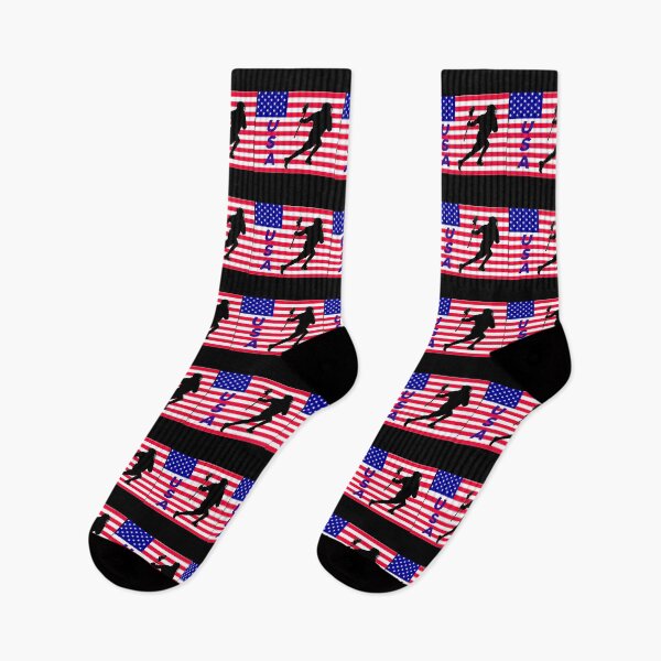 Item preview, lacrosse usa american flag designed and sold by Lakki-s.