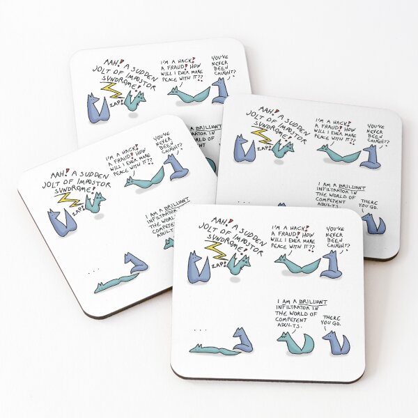 Item preview, Impostor Syndrome designed and sold by Foxes-in-Love.