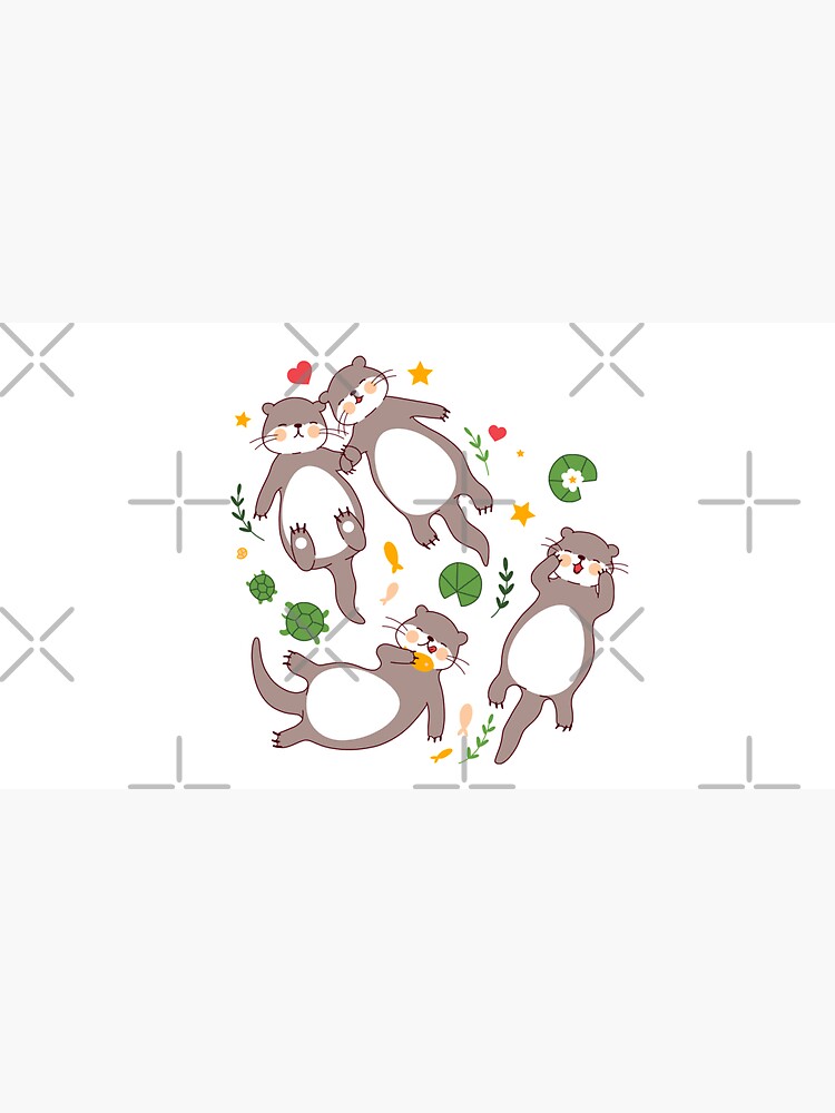 Significant otters by Elenanaylor